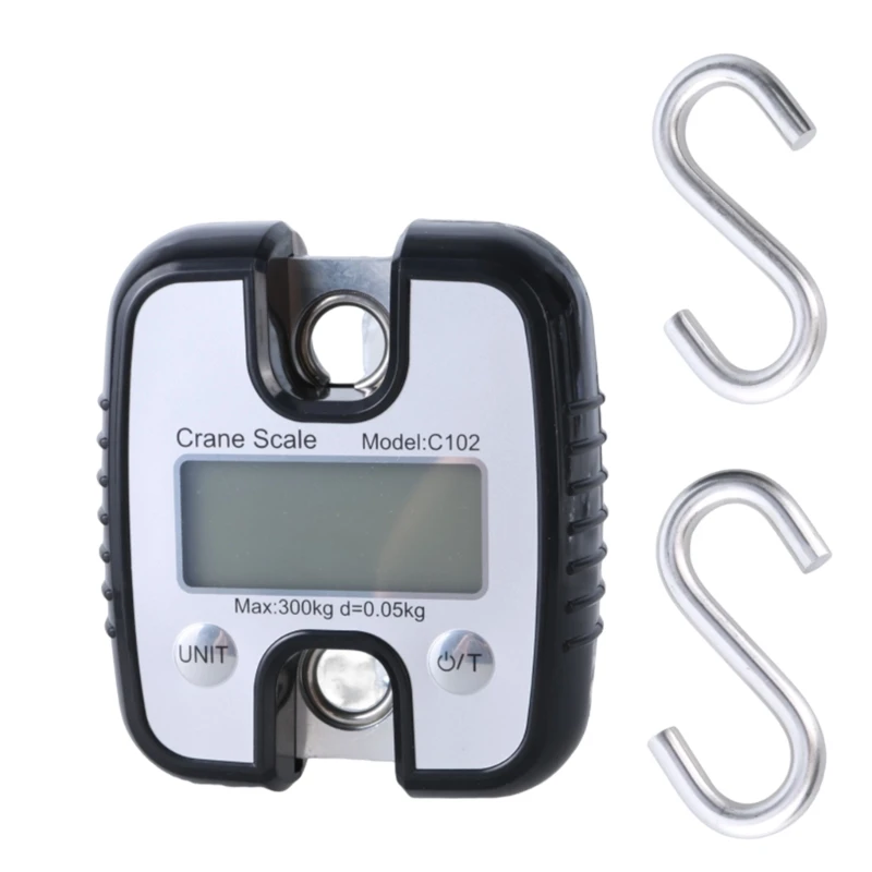 300 кг электронные подвесные рыболовные чемоданы Balanca весы с крючком крановые