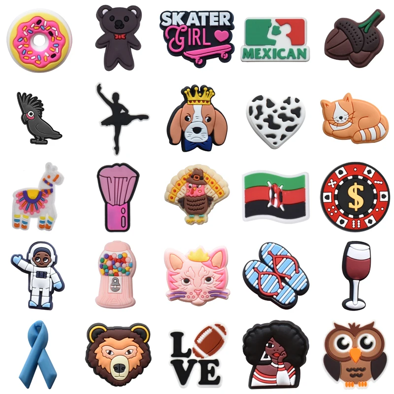 

Para Pins Gifts Wholesale Bulk Boy Shoes Accessories Packs Men Kids Women Charm Shoe Charms Girl Set Jeans Decorations for Crocs