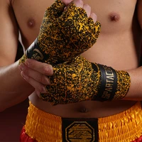 1 roll professional boxing handguard bandage woolen high elastic sanda taekwondo hand bandage