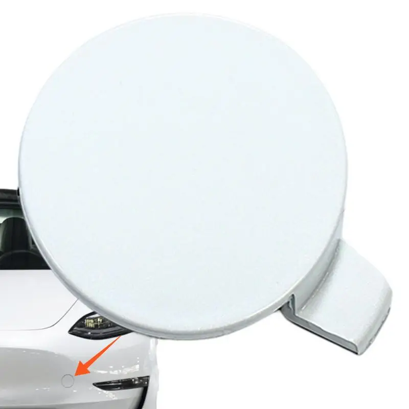 

Крышка переднего бампера для Tesla Model 3 2017-2021, сменная крышка переднего бампера с крючком для буксировки прицепа