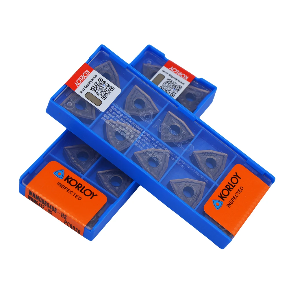 

10Pcs WNMG080408-HS PC9030 WNMG432-HS PC9030 CNC Carbide Insert Turning Tools For Processing Stainless Steel