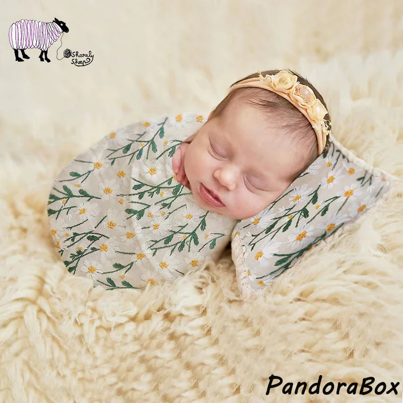 Реквизит для фотосъемки новорожденных девочек и мальчиков стрейч-обертывания