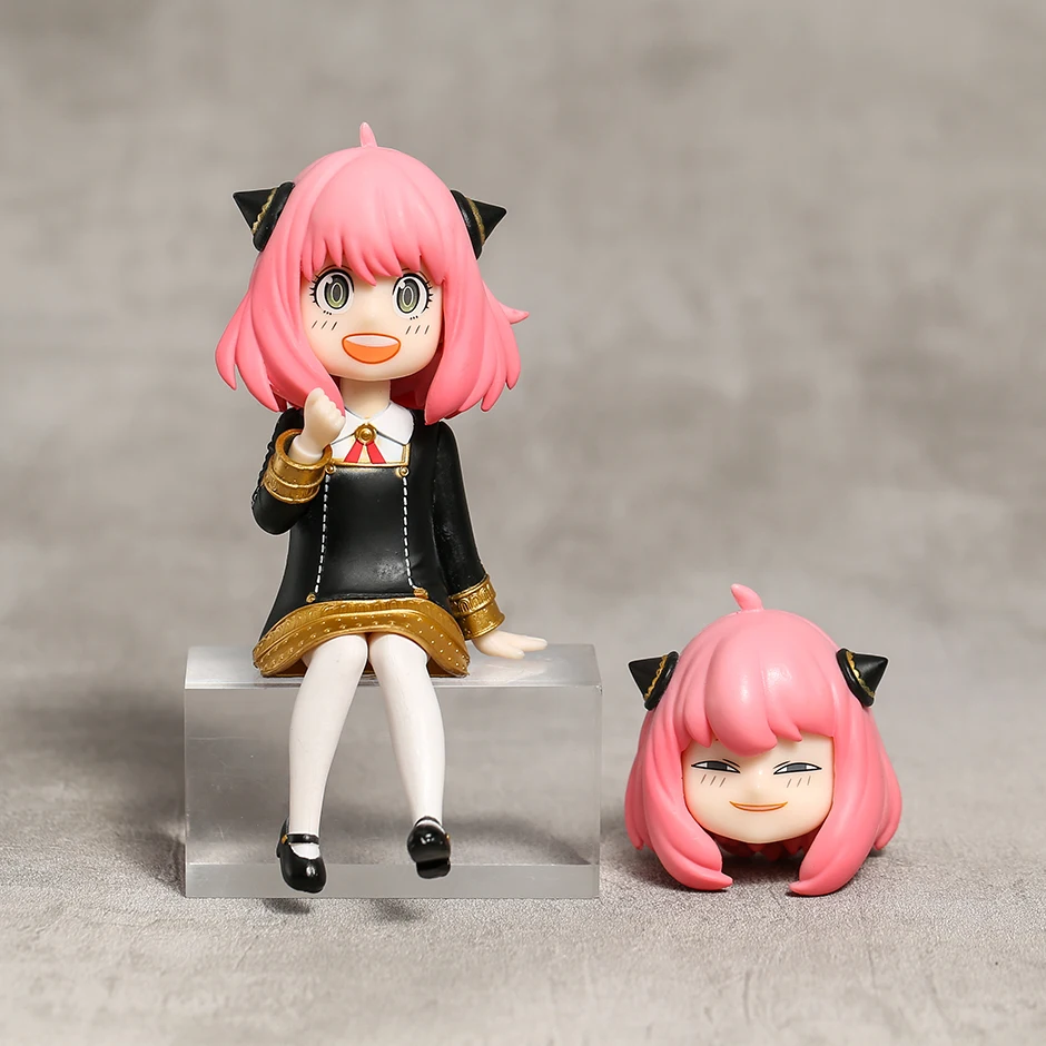 

Подделка шпиона X FAMILY Anya со сменной головой, аниме фигурка, ПВХ игрушка, фотоподарок