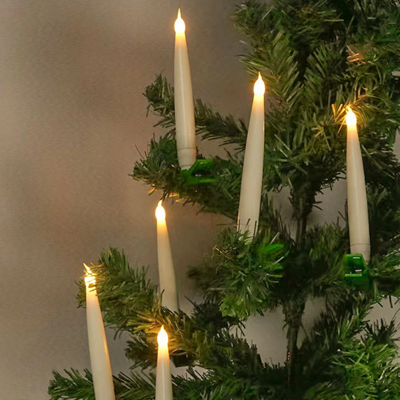 

Электрические свечи теплый белый свет 6 штук