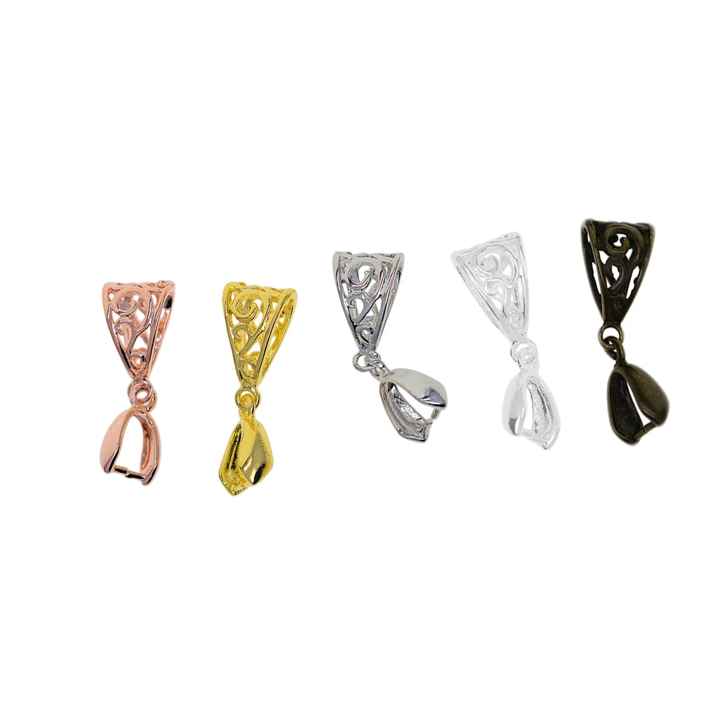 

6 шт., латунные серьги-клипсы для подвесок