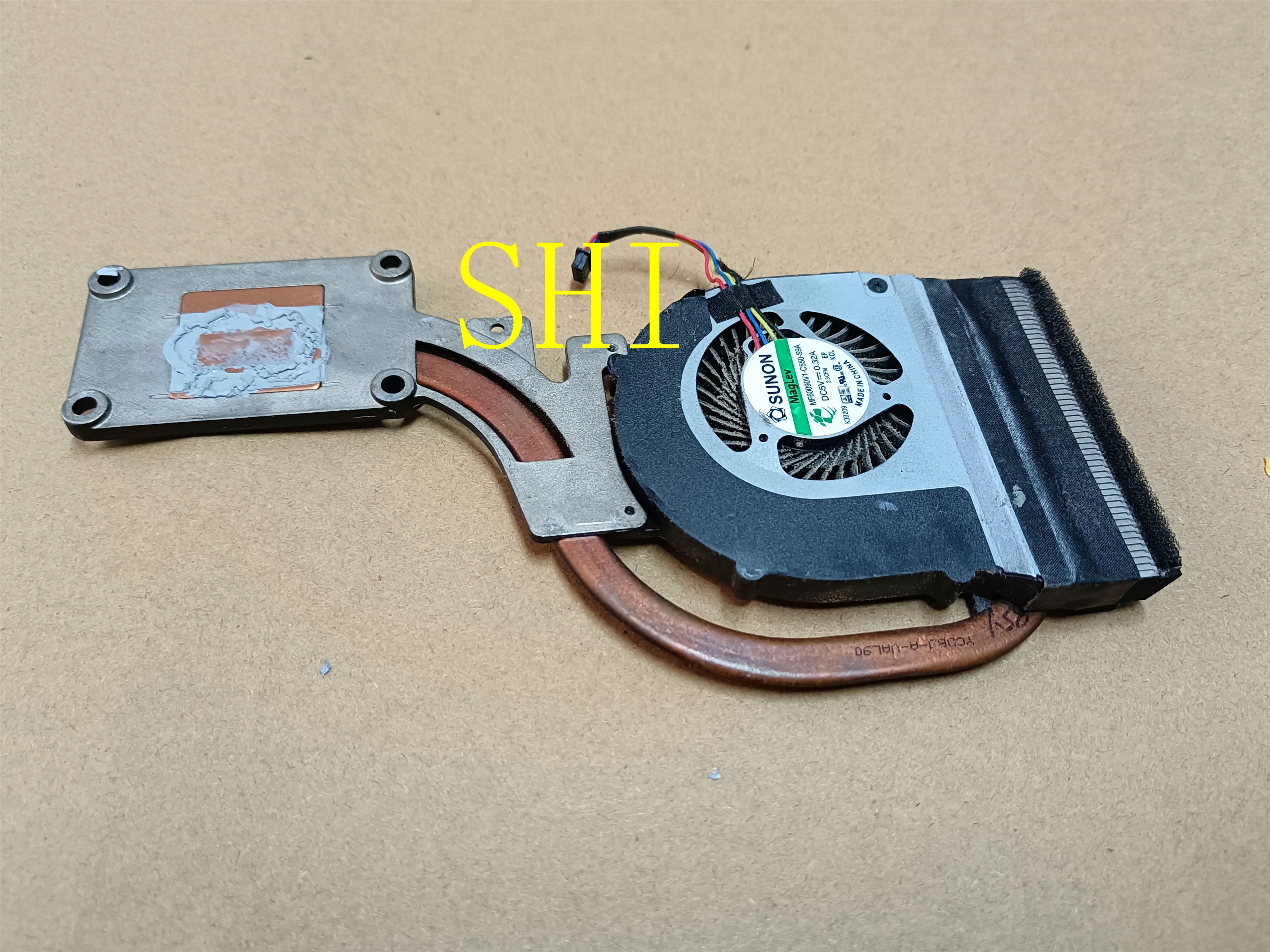 0vtngr для Dell E6440 встроенный вентилятор радиатор Охлаждающая медная труба VTNGR AT0VG002ZSL