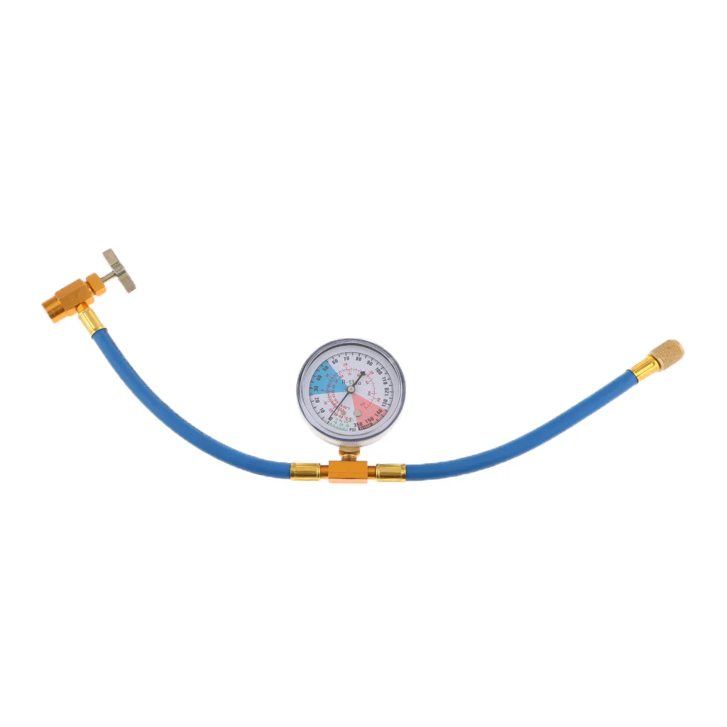 Автомобильные пластиковые охлаждающие трубки R134A до R12/R22 A/C шланг с манометром