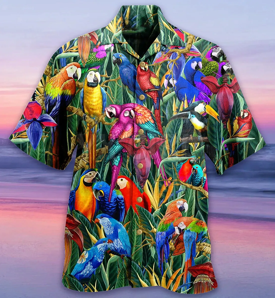 Samurai Warrior Red Flower Hawaiian Shirt 3D All Over Printed Hawaiian Shirt Men's For Women's Harajuku Casual Shirt Unisex