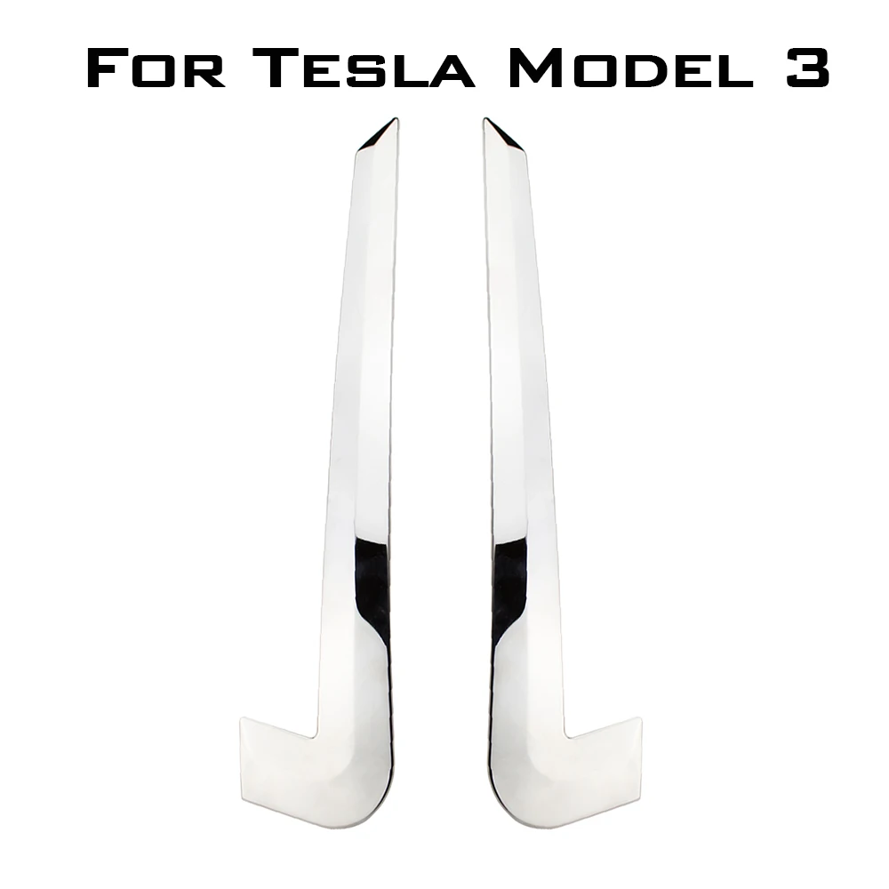 2 шт., декоративные наклейки для передсветильник противотуманных фар Tesla Model 3 2016 - 2022 (art.: 3920bf97f2a73) - 3920bf97f2a73