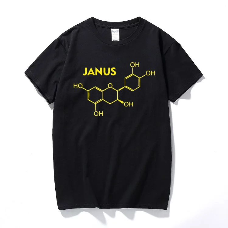 

fashion science series retro funny streetwear cotton short sleeve T-Shirt