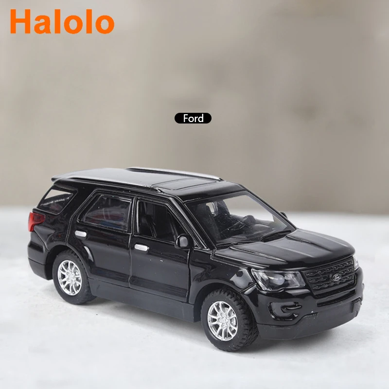 Halolo Новинка 1:36 Ford Explorer модель автомобиля из сплава и игрушечные транспортные средства, игрушечные машинки для детей, подарки для мальчиков
