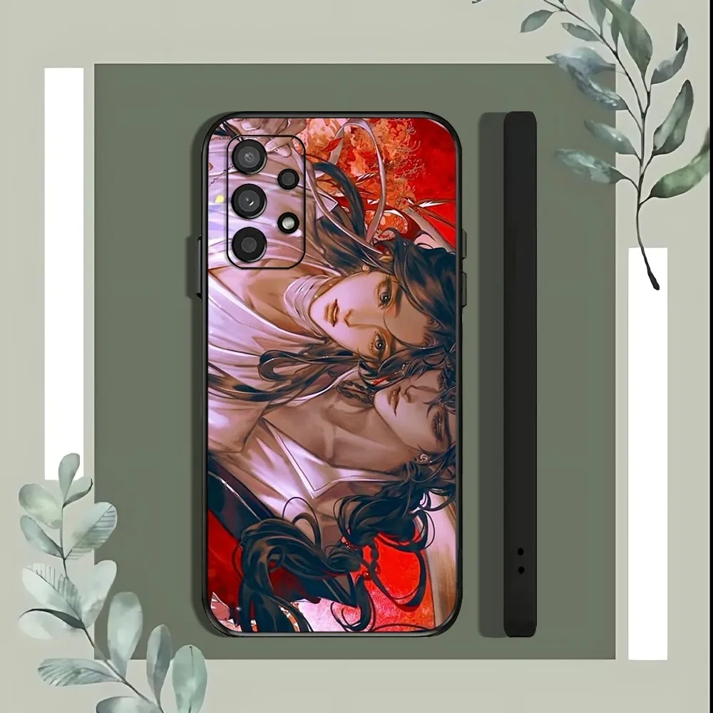 Hua Cheng Xie Llian Phone Case For Samsung Galaxy A52 A12 A51 S21 Edge S22ULTRA S23 S24 Plus Ultra Black Cover