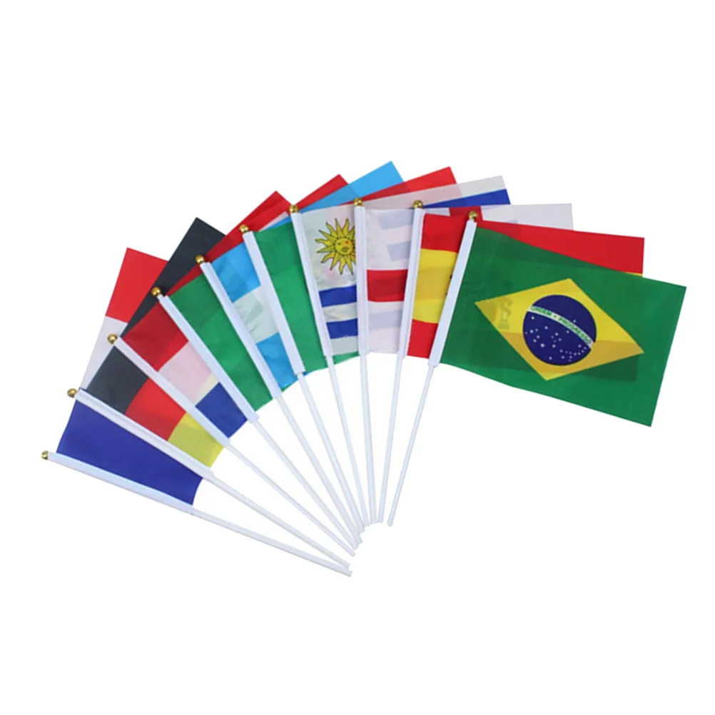 

Flags Flag Stick World Hand Country Heldmini National Small Cup Football European International Buntingsticks Toothpick