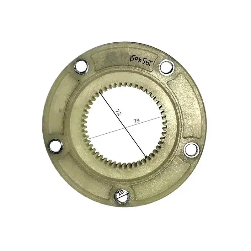 

Муфта двигателя гидравлического главного насоса 50T, муфта ступицы, резина с центральной шестерней, подходит для Bob/catMX331 337