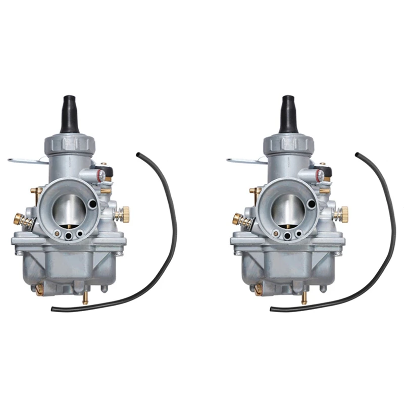 

2X карбюратор для Mikuni 22 мм серии VM, Универсальный круглый слайд VM22-133 1002-0048