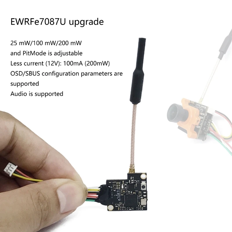 

High-Frequency 5.8G 48CH25 Tower-Shaped Video Transmitter with Multiple Power