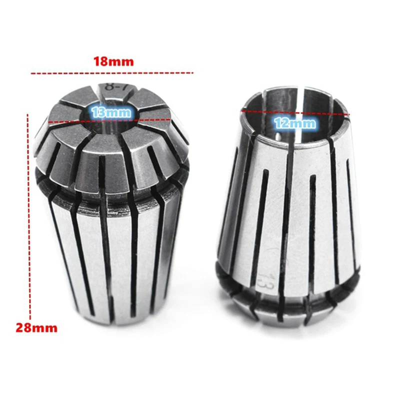 13 шт. 1-13 мм ER20 Набор пружинных цанг ЧПУ рабочий токарный станок для гравировки и