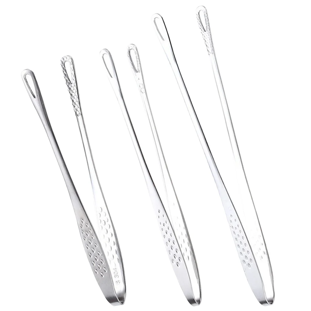 

Barbecue Tongs Korean Bbq Outdoor Cooking Stainless Steel Kitchen Grill Essential