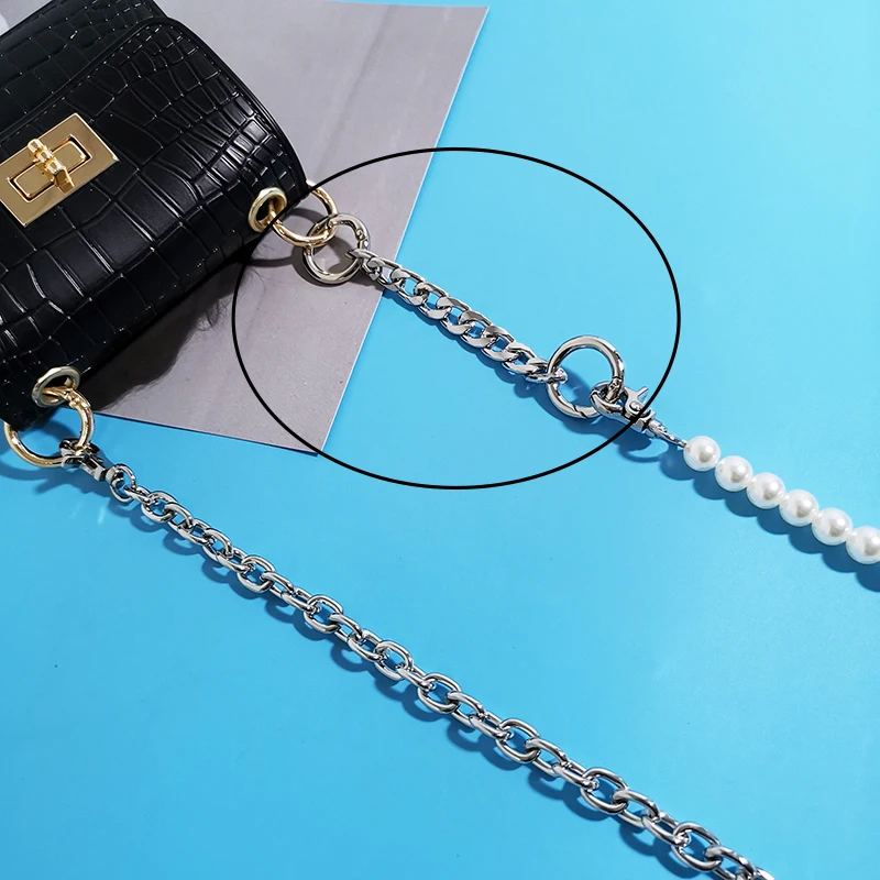 

Keychain Bag Extension Chain Short Chain Bag Accessories Decoration Chain Fashionable Durable Decorative Simplicity Female Bag