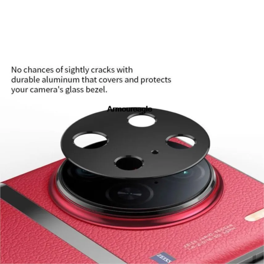 Алюминиевая металлическая защита объектива камеры для vivo x90 pro plus x90pro + защитный