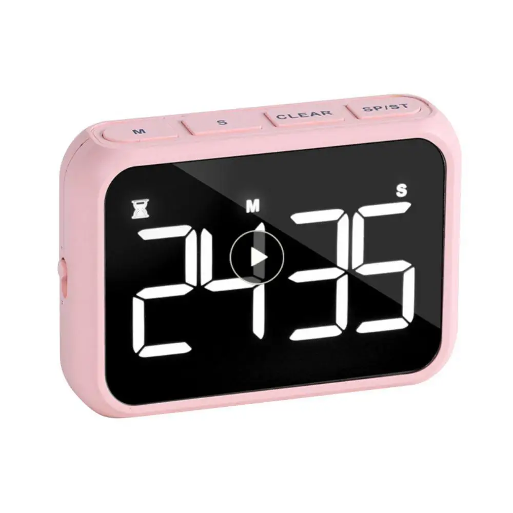 

150g Countdown Timer Multi-functional Electronic Timer Lcd Display Easy Carry Liquid Crystal Electronic Kitchen Accessories Abs