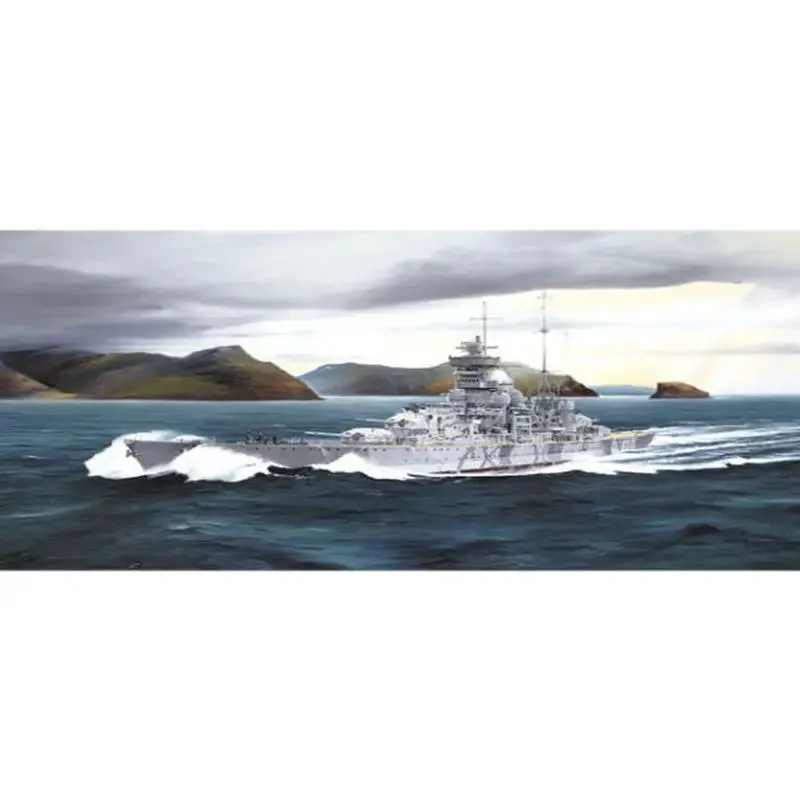Trumpeter 05766 1/700 Немецкий крейсер Prinz Eugen 1942 года — набор масштабной модели