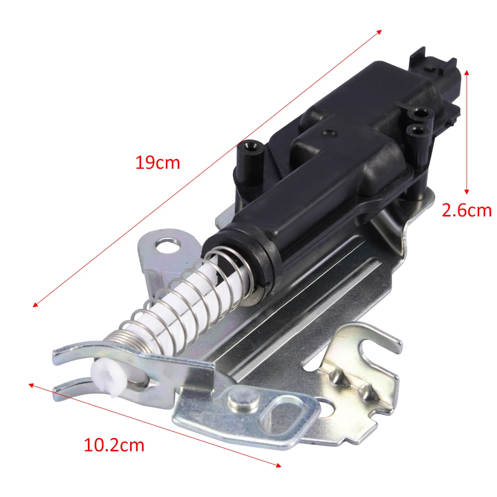 Задняя крышка задняя дверь Крышка багажника защелка для Ford Fiesta MK5 MK6 Fusion