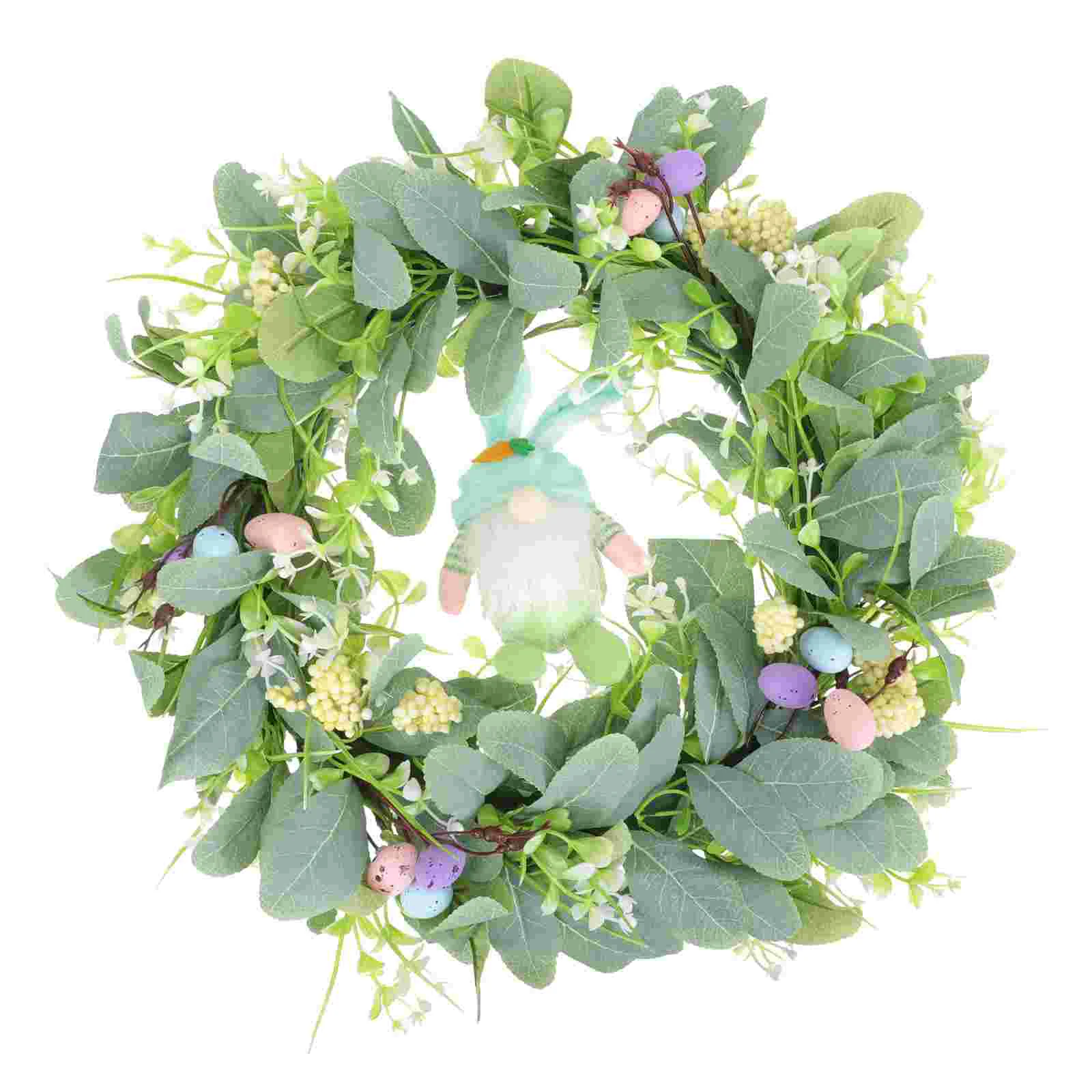 

Kitchen Cabinet Wreaths Greenery: Hanging Window Garlands Farmhouse Wreath for Wall Front Door Decor 42cm