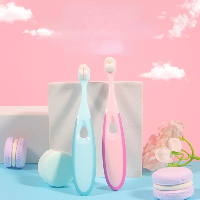 

2022 New soft bristle toothbrush for children aged 3-6, high-end independent packaging