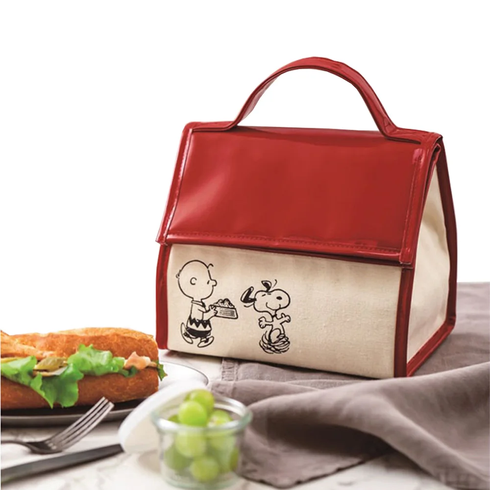 

Милый переносной утолщенный термоизоляционный ланч-пакет snooptered Kawaii для дома, 19 см, мультяшный термопакет для пикника вечерние НКИ