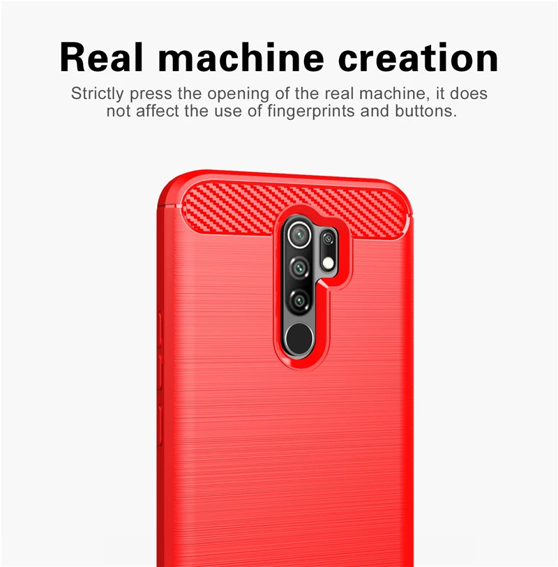 Чехол для Xiaomi Redmi 9A чехол 9 A C Capas противоударный задний бампер ТПУ Жесткий Мягкий
