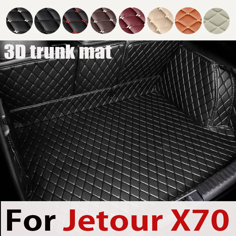 

Высококачественные коврики для багажника, коврики для груза для Jetour X70 2018 2019 2020 2021, защитные аксессуары для заднего коврика, коврики