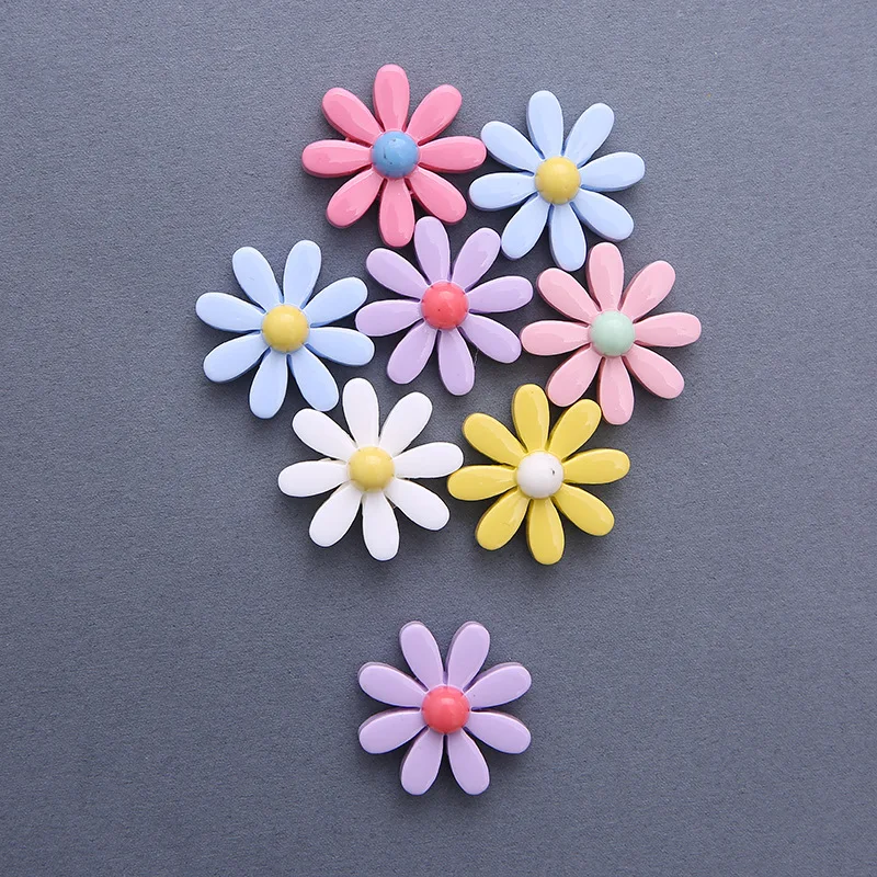 

Cutw Mini Daisy Frdige Magnets Kawaii Blackboard Magnetic Stickers Home Decor Shop Decor Colorful Flowers Magnets for Fridge