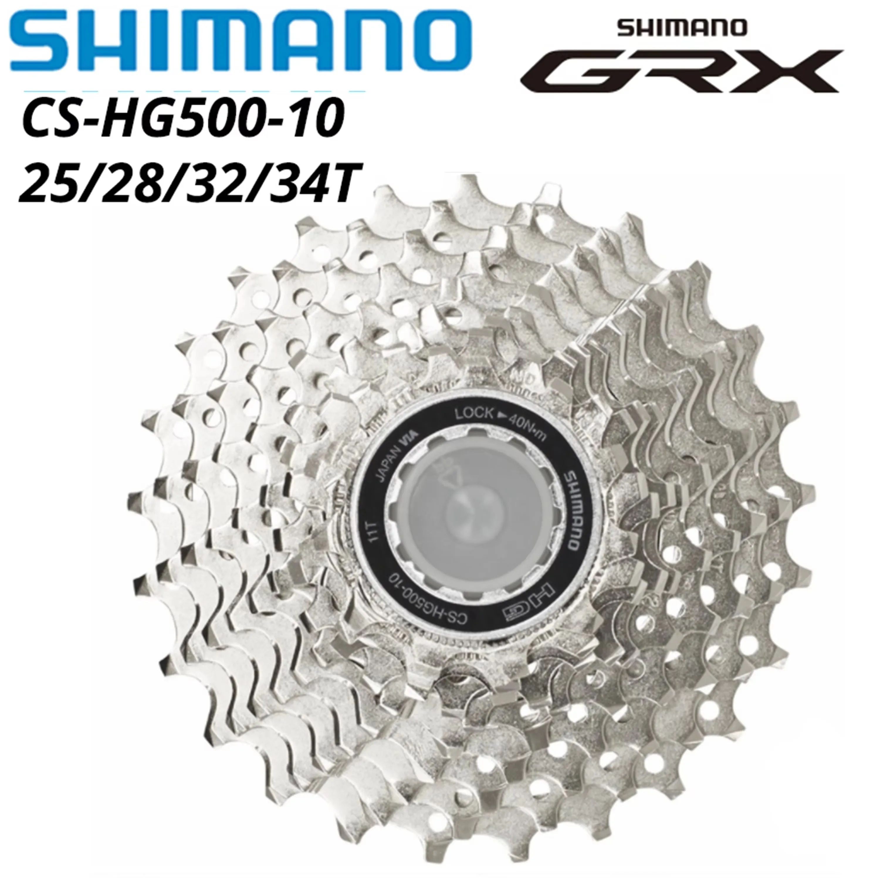 Shimano Deore CS HG500 10-скоростной маховик Кассетная звездочка CS-HG500 10s 10v 11-25T 12-28T 11-32T 11-34T