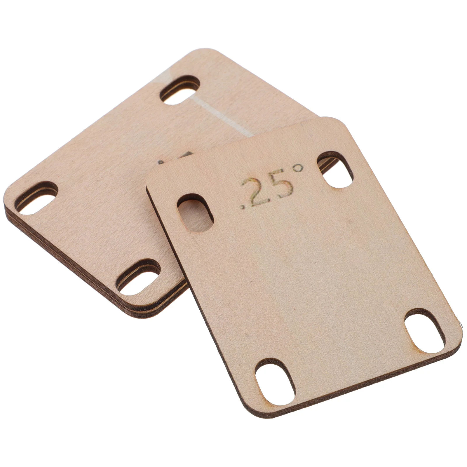 

3pcs Convenient Multi-use Premium Wooden Neck Shims for Guitar