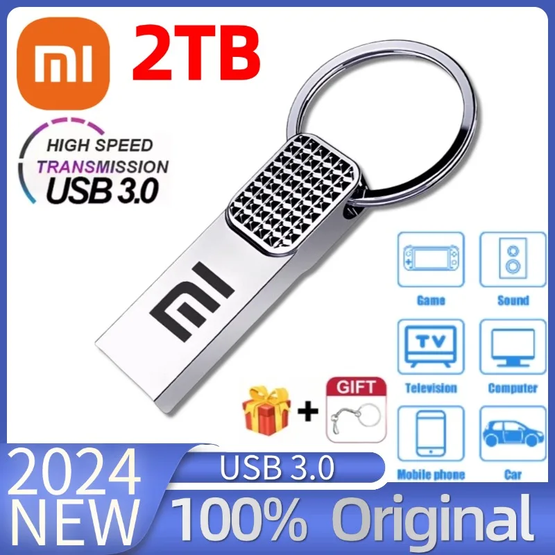 Xiaomi 2 ТБ USB-накопитель 1 Высокоскоростной флэш-накопитель USB 3. 0 Memory Stick