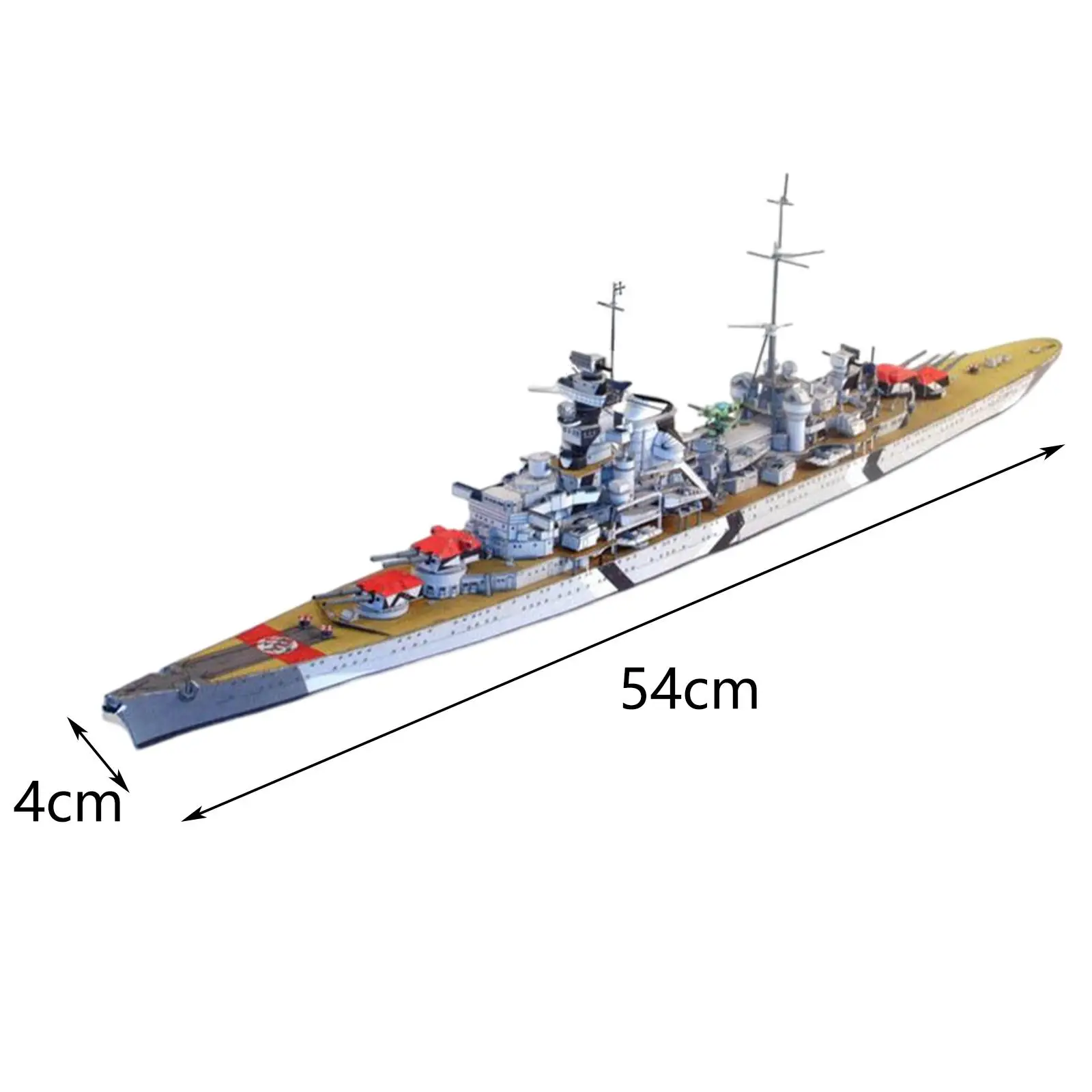 

3D пазл 1:400, бумажные изделия для творчества, сборные сувениры для вечеринок, коллекционные подарки, статический круизер для девочек, мальчик...