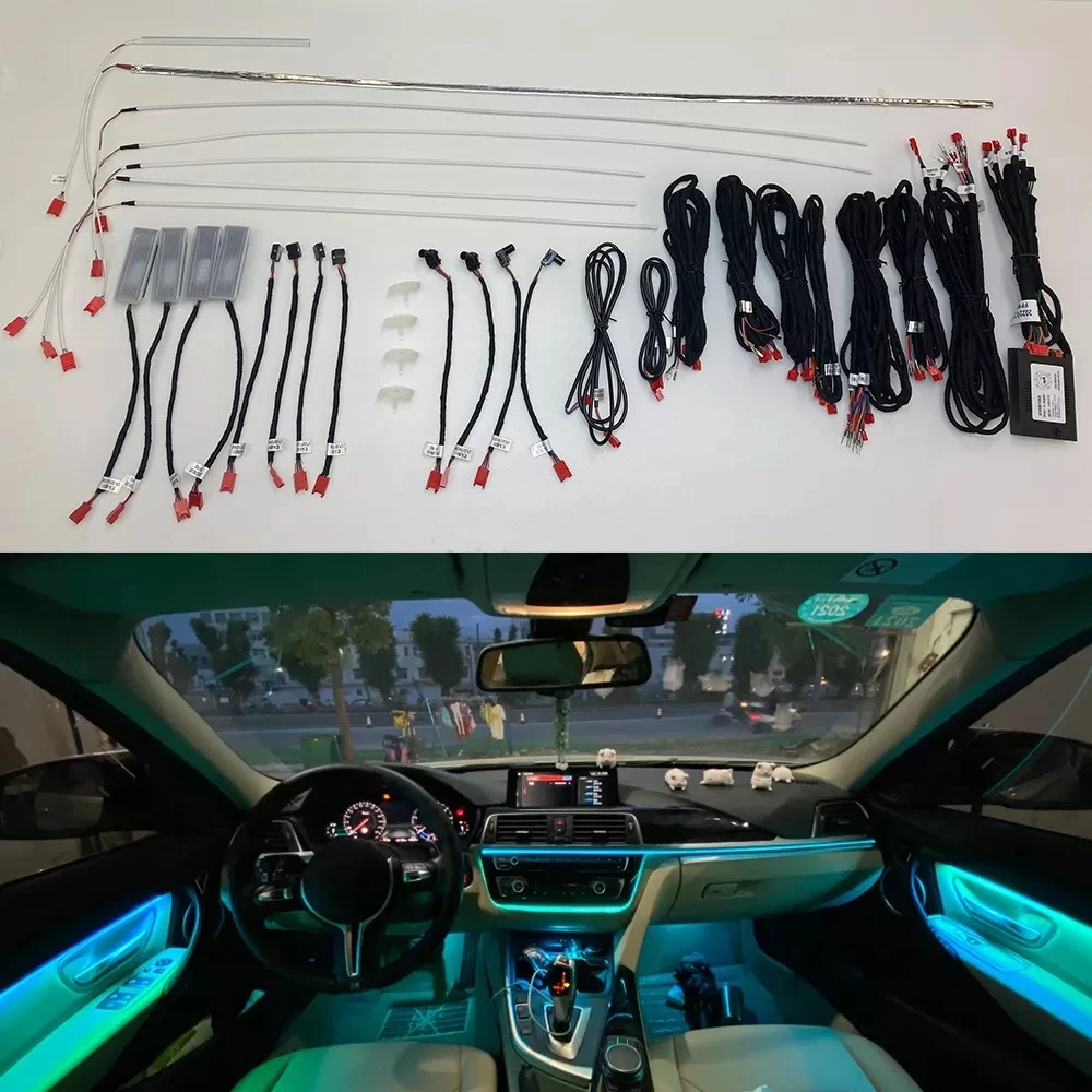 

Fit For Bmw 3 series F30 f31 GT / 4 Series 2014-2019 F32 F33 F34 F36 Ambient Light Decorative Atmosphere through central LED bar