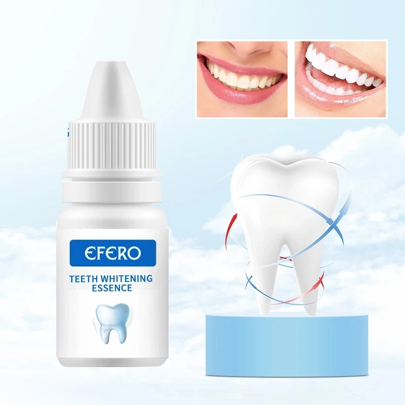

EFERO Teeth Whitening Essence Oral Hygiene Products Cleansing Remove Plaque Stains Tools Fresh Breath Dentistry Bleaching Care