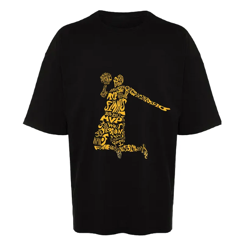 Классическая футболка для коби dunk любителей баскетбола с короткими рукавами