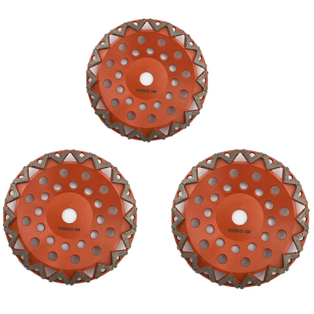 GD92 алмазные сегменты стрел с высокой остротой Шлифовальная головка 7-дюймовые