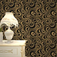 modern simple 3d geometric wallpapers water ripple curve wave wallpaper living room tv sofa background wall paper 0 53105 3m2