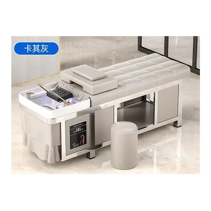 Салонная стойка для шампуня раковина и кровать мебель парикмахерской спа-салон