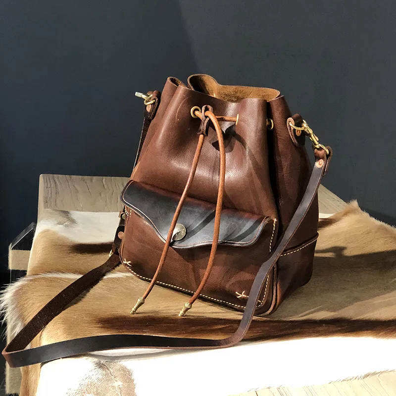

High quality luxury natural genuine leather ladies shoulder bag outdoor party real cowhide designer women's travel messenger bag