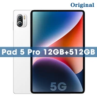 Original Pad 5 Pro 12GB+512GB Tablet Snapdragon 870 Tablets android 11 inch 2K Screen 8800mAh Battery Global Version