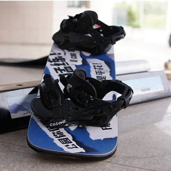 Custom Training Tool With Snowboard Binding