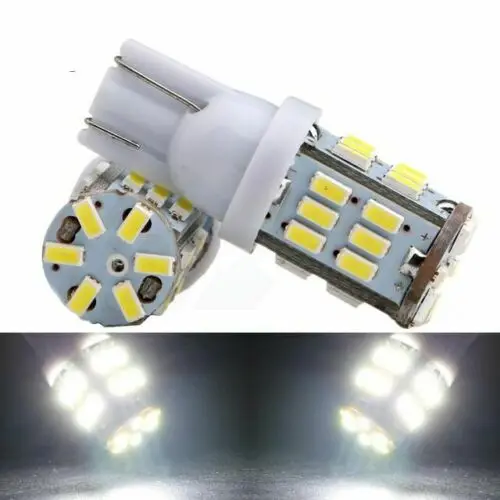 

500pcs/lot T10 30smd LED 194 168 192 w5w led 3014 smd t10 30led Auto Led Car Lighting t10 LED Clearance Bulbs t10 Wedge Lamp