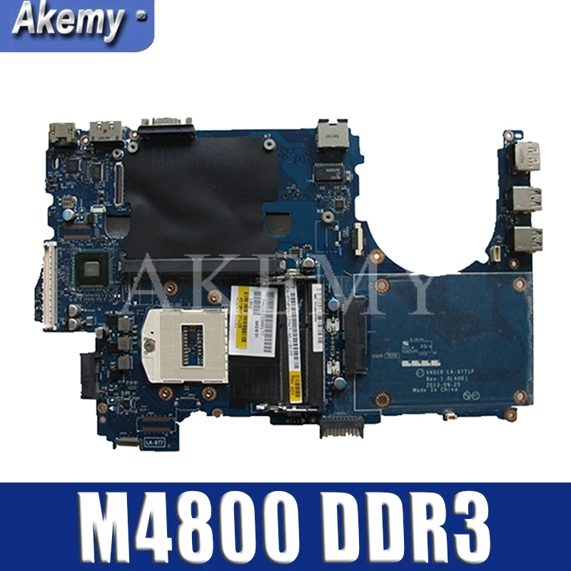 

For DELL Precision M4800 Laptop Motherboard LA-9771P DDR3 CN-0WNW0H 0WNW0H WNW0H Motherboard tested 100% work