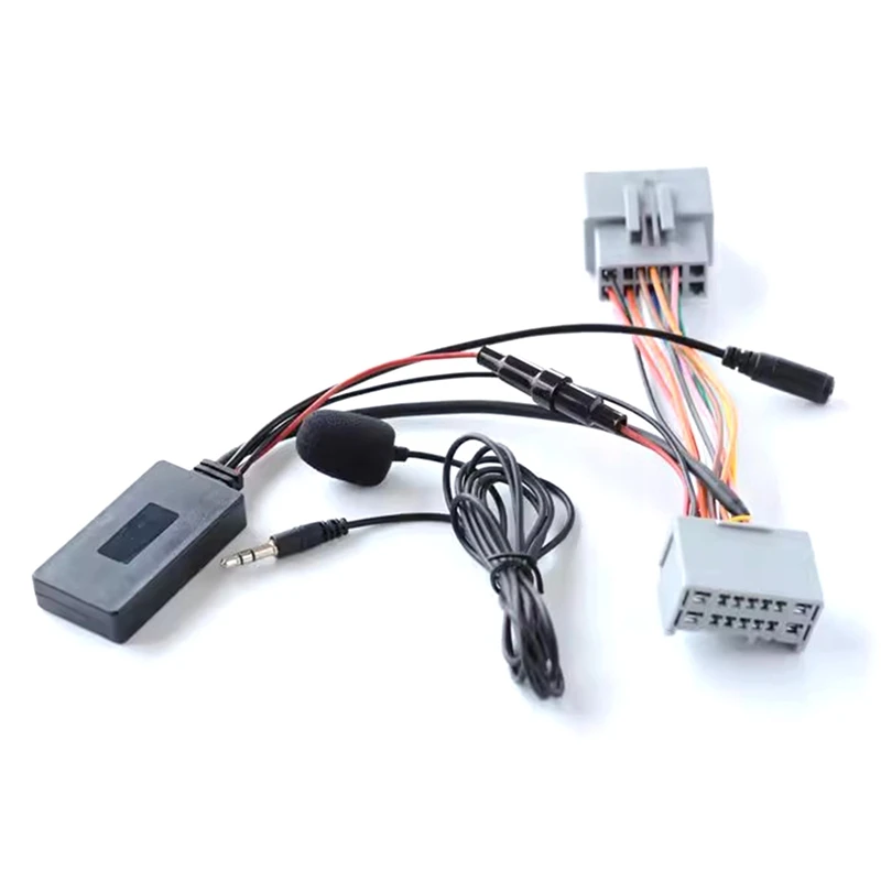 Автомобильный Bluetooth беспроводной телефонный звонок громкой связи AUX вход Адаптер