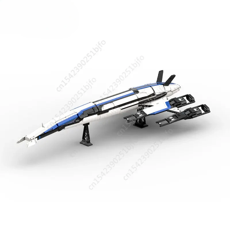 Moc Game Massc Effection SSV Нормандия SR-2 MOC- 118415 Основный корабль космический строительные